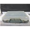 Image 1 : Storage case with dividers / 2 secure latches / 10 x 14 x 3"
