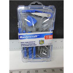 New Mastercraft Smart Phone Repair Kit / 20 piece