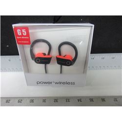 New Power3 Wireless Headphones G5 Sports for running with Mic and more