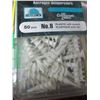 Image 4 : Large bundle of Wall Anchors with Screws / see pics for exact sizes