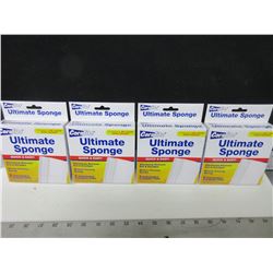 8 Ultimate Cleaning Sponges / Magic Eraser / 4 boxes 2 per box