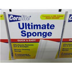 8 Ultimate Cleaning Sponges / Magic Eraser / 4 boxes 2 per box