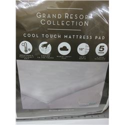 Twin Grand Resort Collection Cool Touch Mattress Pad