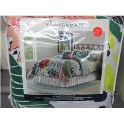 Twin Colormate Complete Bed Set 6 piece