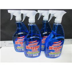 4 New 32oz Window Clean Glass & Surface Cleaner / streak free