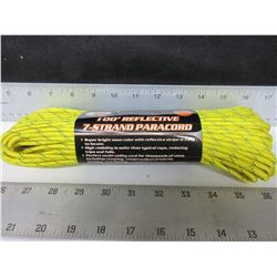 New 7 strand Paracord 550lb / 100 feet/ perfect for tents , tarps , canopies & more