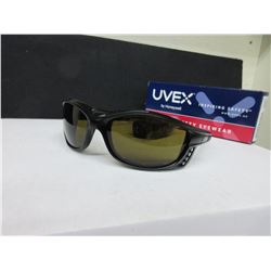 2 New Pairs UVEX S 2601 XP Livewire / black matte frame Espresso Lense
