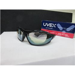 2 New Pairs UVEX S 0604X Seismic / black frame  SCT-Reflect 50 Lense