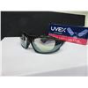 Image 1 : 2 New Pairs UVEX S 0604X Seismic / black frame  SCT-Reflect 50 Lense