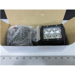 New pair of 6 LED Off Road Lights / 1800 lumens