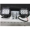 Image 1 : New pair of 6 LED Off Road Lights / 1800 lumens