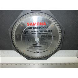 Samona Professional 10" cross cut Blade 60 tooth carbide