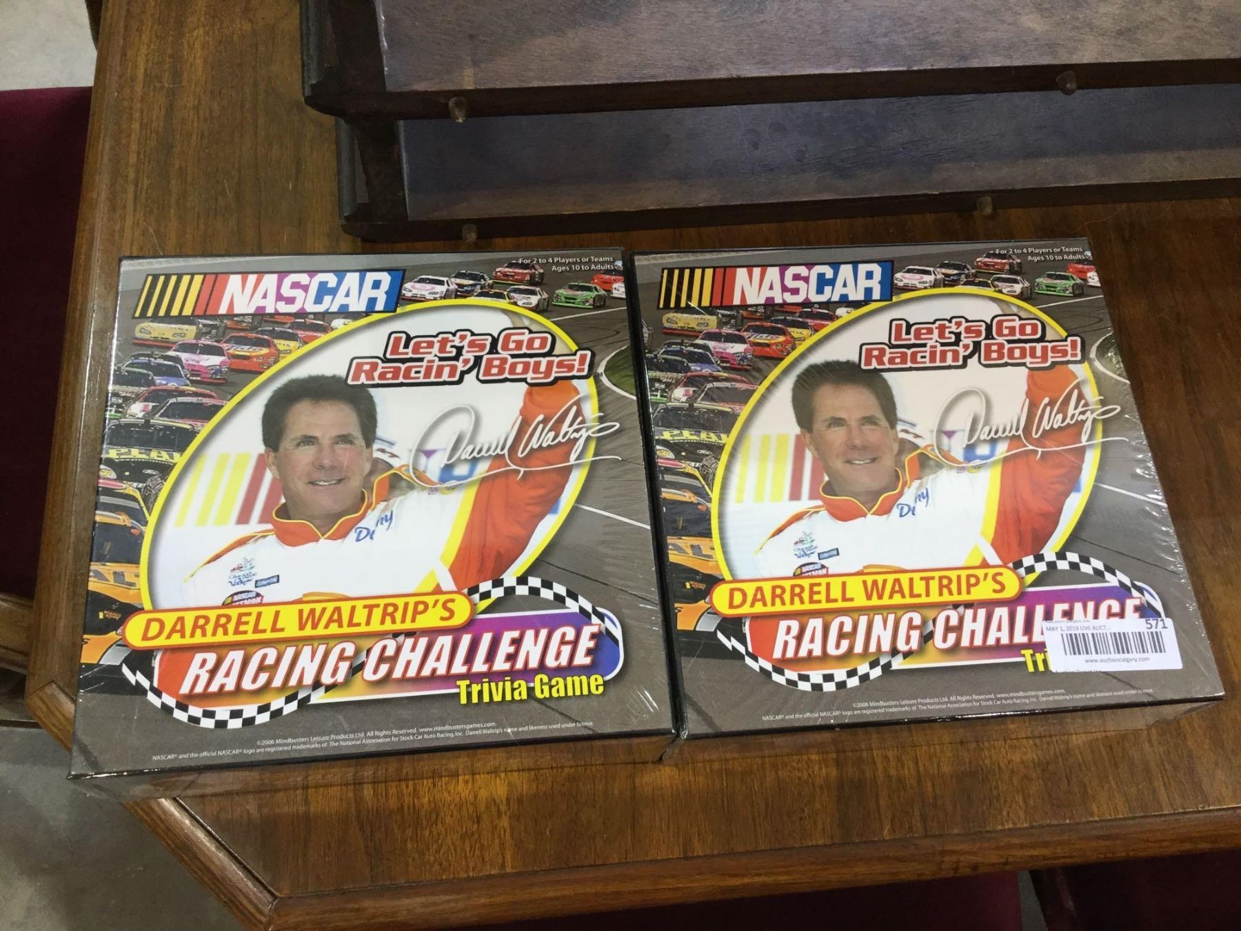 Nascar Trivia Challenge Game Lot of 2