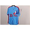 Image 1 : Montreal Expos Tim Raines Autographed  Jersey