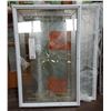 Image 1 : PAIR OF NEW FRAMED LEADED GLASS WINDOWS