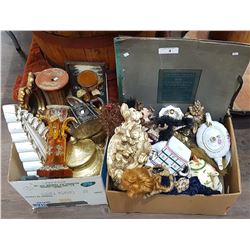 2 BOX LOTS COLLECTIBLES
