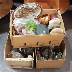 3 BOX LOTS OF COLLECTIBLES