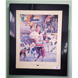 FRAMED HOCKEY PRINT