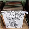Image 1 : BOX OF APPROX 70 COLLECTIBLE RECORDS