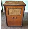 Image 2 : VINTAGE TELEPHONE TABLE/CHAIR AND FLOOR MODEL RECORD PLAYER