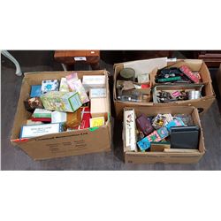 3 BOX LOTS OF COLLECTIBLES