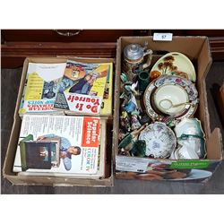 2 BOX LOTS COLLECTIBLES