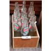 Image 1 : WOOD CRATE WITH 12 VINTAGE LIMCA POP BOTTLES