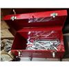 Image 1 : CRAFTSMAN METAL TOOLBOX W/MISC HANDTOOLS