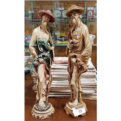 PAIR OF ASIAN STATUES