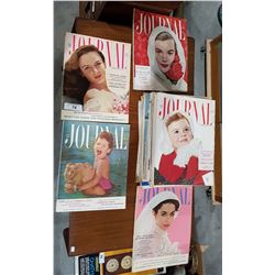COLLECTION OF VINTAGE LADIES HOME JOURNAL MAGAZINES