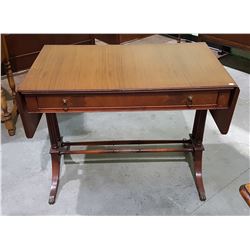 VINTAGE SPRAGUE MAHOGANY DUNCAN PHYFFE DROP LEAF DESK