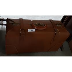 VINTAGE LEATHER SUITCASE