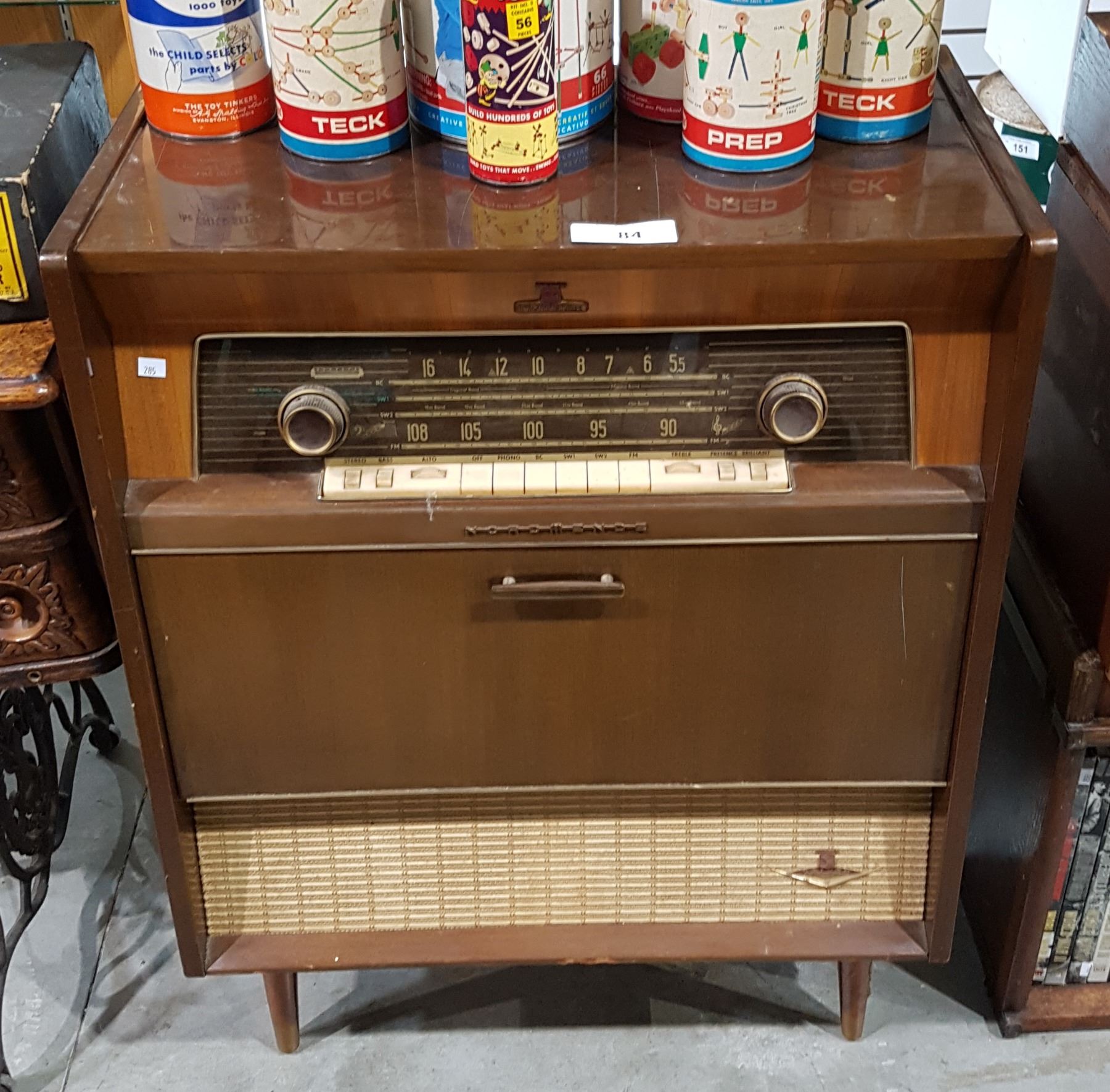 Vintage Caruso Floor Model Radio