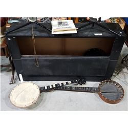 VINTAGE 1950'S/60'S WOOD CASE AND UNIQUE CUSTOM MADE INSTRUMENTS