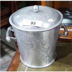 VINTAGE PEWTER ICE BUCKET