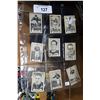 Image 1 : 9 VINTAGE FOOTBALL CARDS