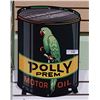 Image 1 : POLLY MOTOR OIL TIN SIGN