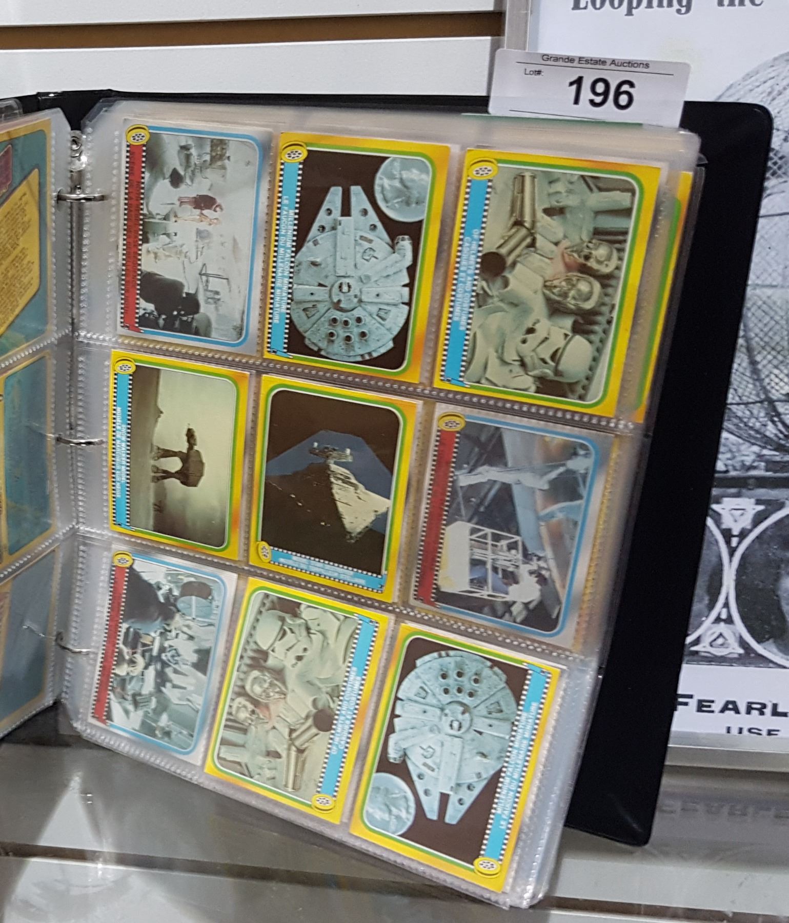 COLLECTION OF VINTAGE STAR WARS TRADING CARDS collection-of-vintage-star-wars-trading-cards