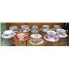 Image 1 : 10 CHINA TEA CUPS AND SAUCERS