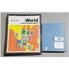 Image 1 : 2 VINTAGE STAMP ALBUMS WITH STAMPS