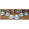 Image 1 : 10 CHINA TEA CUPS AND SAUCERS
