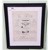 Image 1 : FRAMED VINTAGE CHAMPION SPARK PLUGS ADVERTISEMENT
