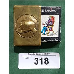 VINTAGE WORLD WAR ll GERMAN MATCHBOX HOLDER