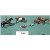 Image 1 : 6 METAL TOY ANIMALS