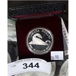 1986 COMMEMORATIVE FINE SILVER DOLLAR
