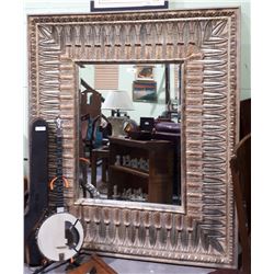 LARGE ORNATE FRAMED MIRROR