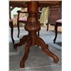 Image 2 : HIGHLY DETAILED INLAID ROSEWOOD 7 PIECE DINING SET