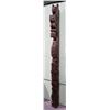 Image 1 : LARGE VINTAGE CARVED FOLK ART TOTEM POLE