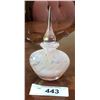 Image 1 : ART GLASS PERFUME BOTTLE WITH PEARLESCENT FINISH