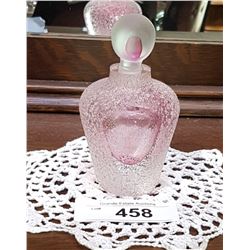 ART GLASS PERFUME BOTTLE